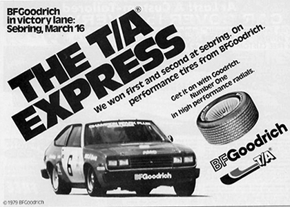 Реклама 1979 года BFGoodrich